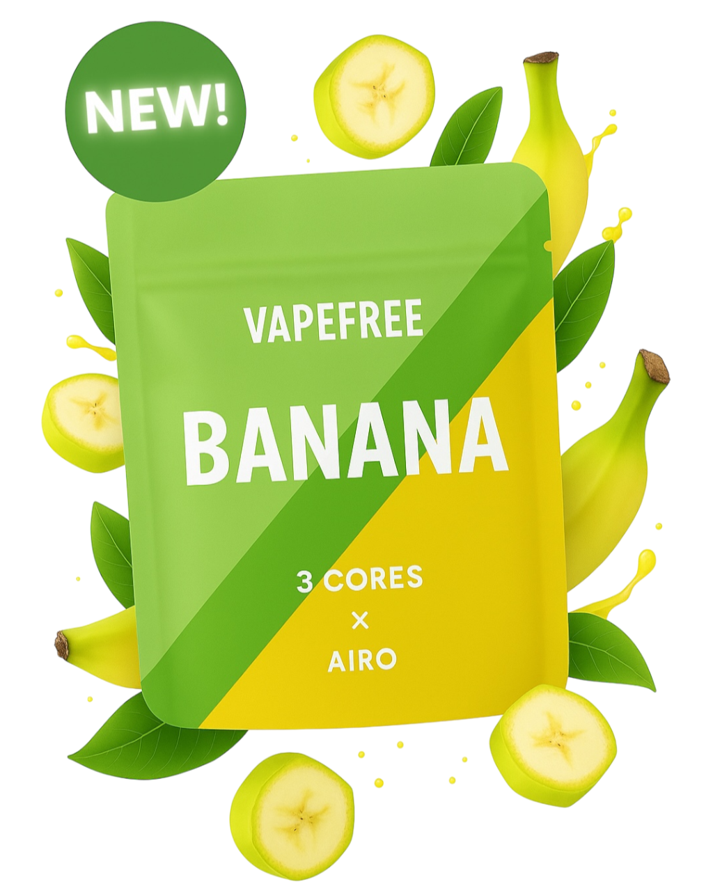 Cores gusto Banana | AIRO®